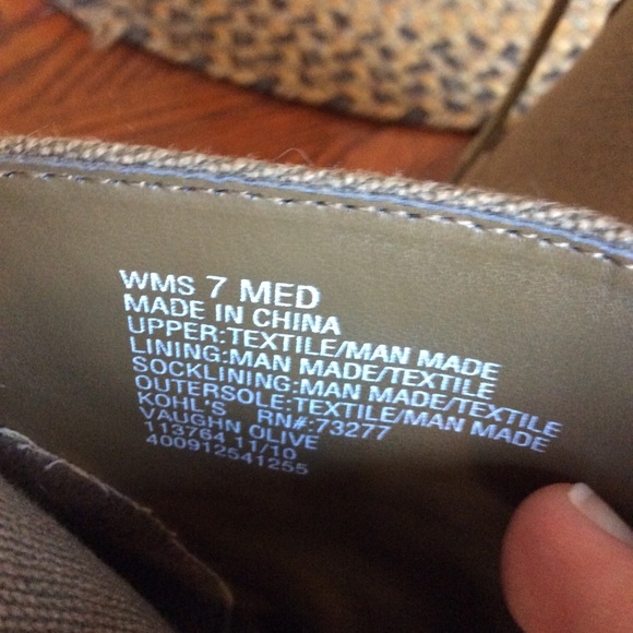 Taupe Peep Toe Booties - Picture 4 of 8